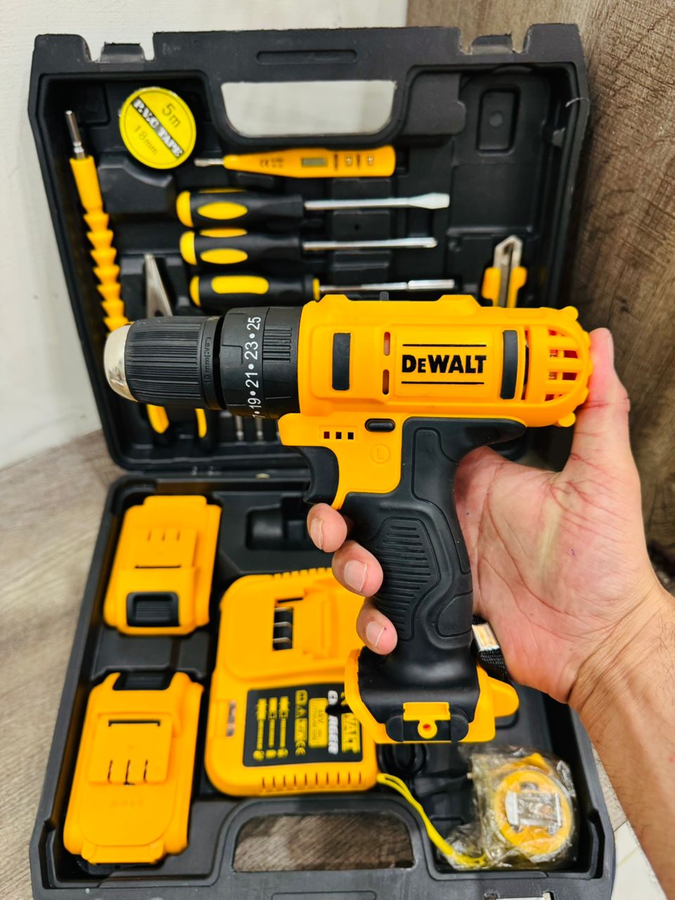 DEWALT 48V Cordless Drill Machine - Power and Precision for Every Task