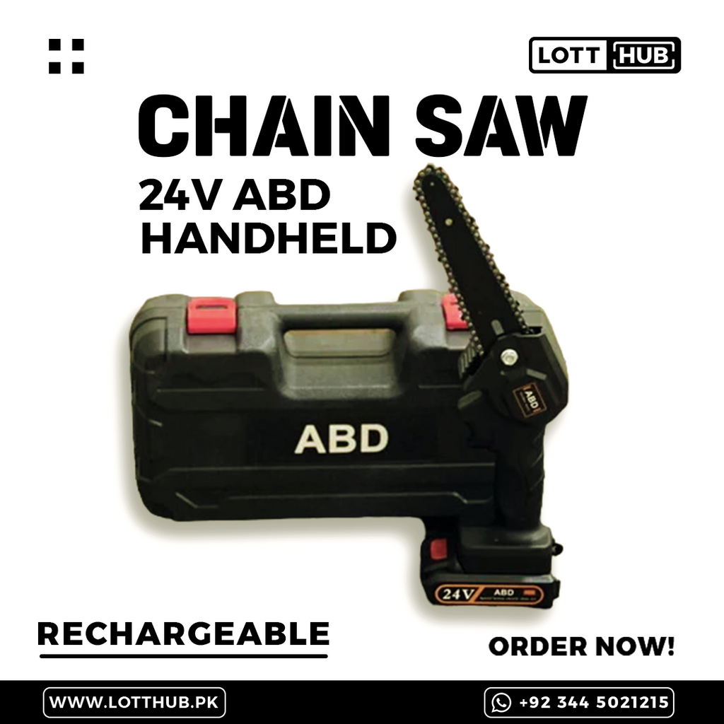 24V ABD Handheld Rechargeable Chain Saw