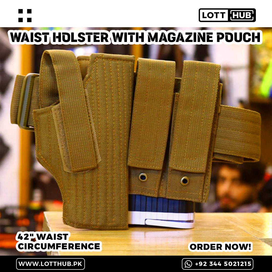 Waist Holster with Pouch