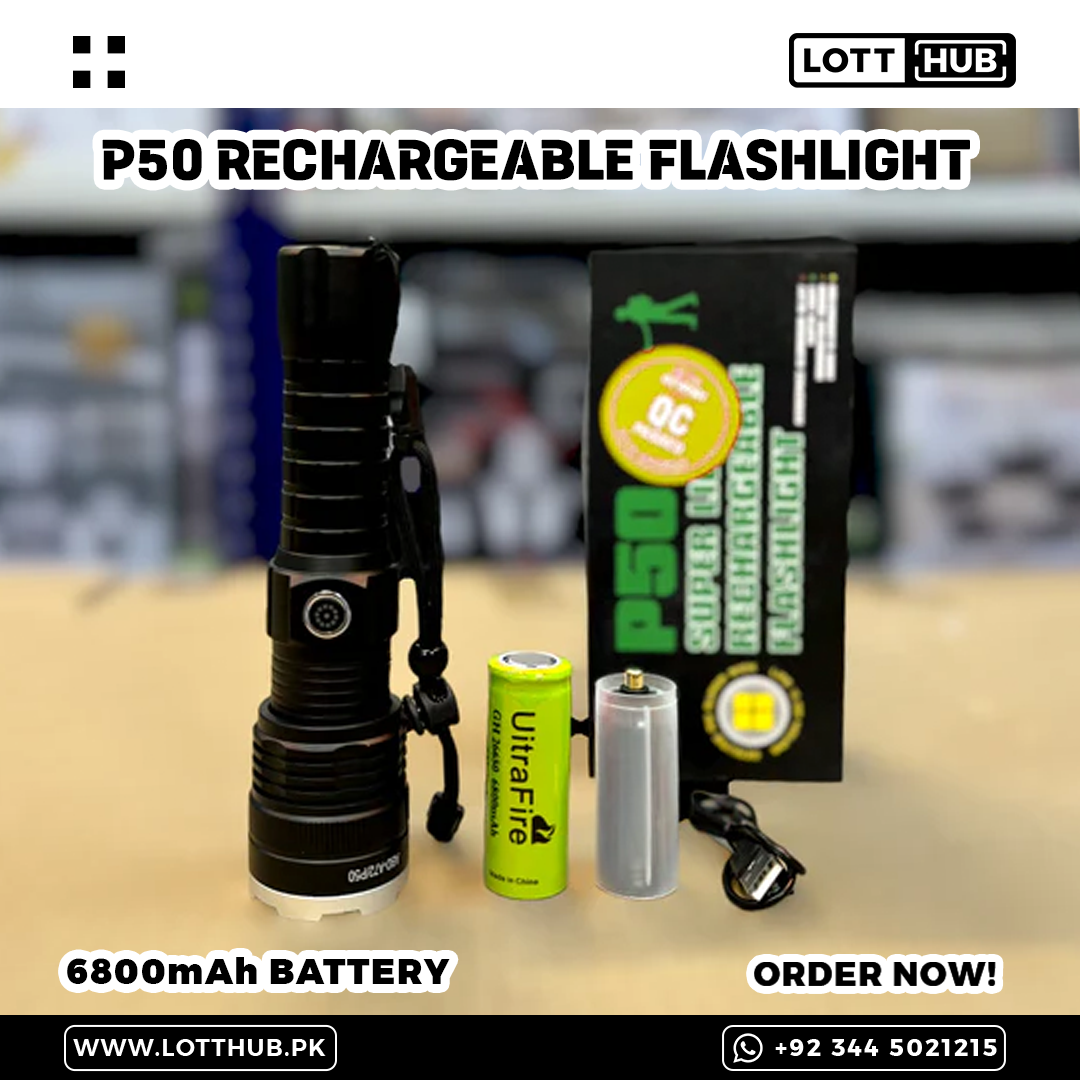 P50 Rechargeable Flashlight