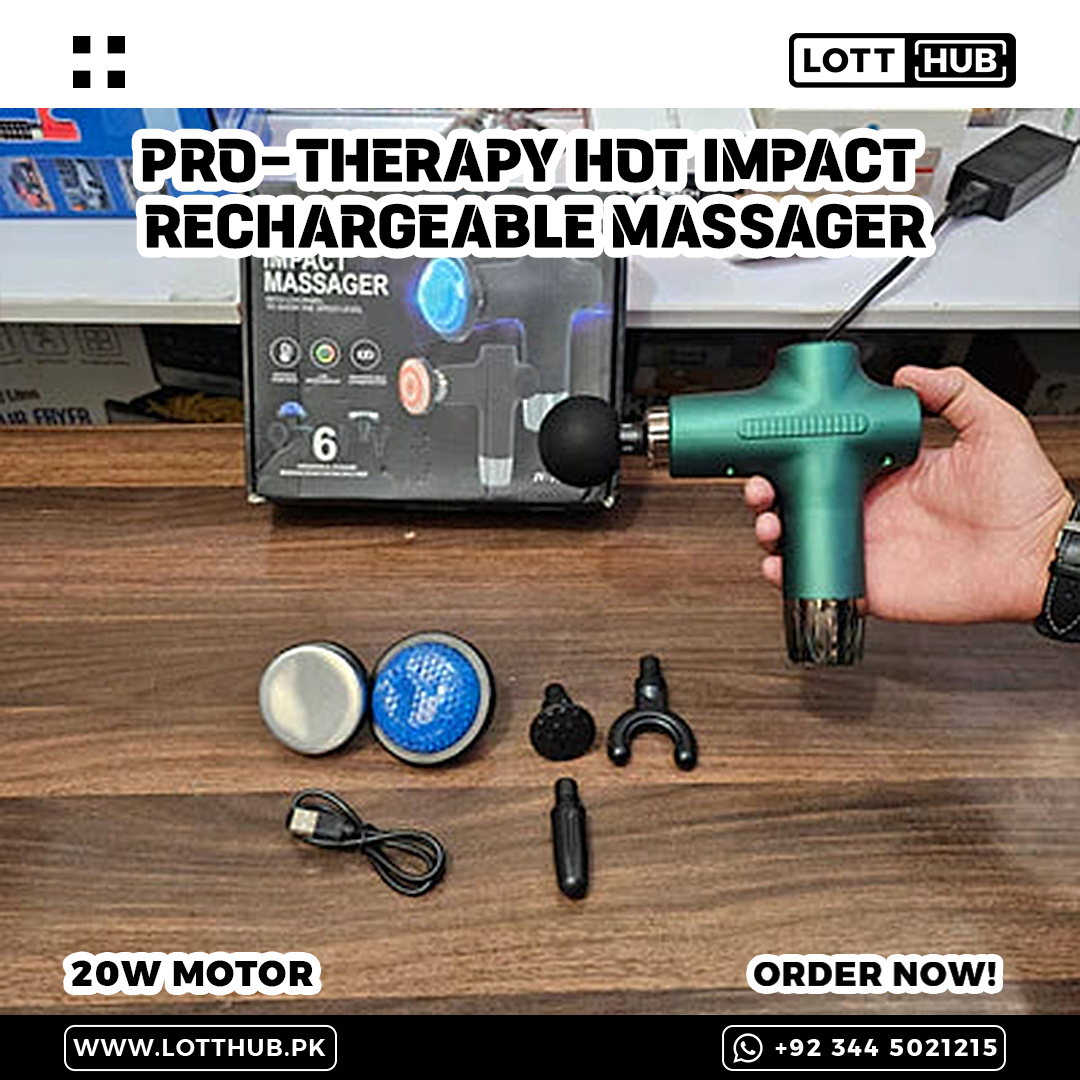 Pro-Therapy Hot Impact Rechargeable Massager