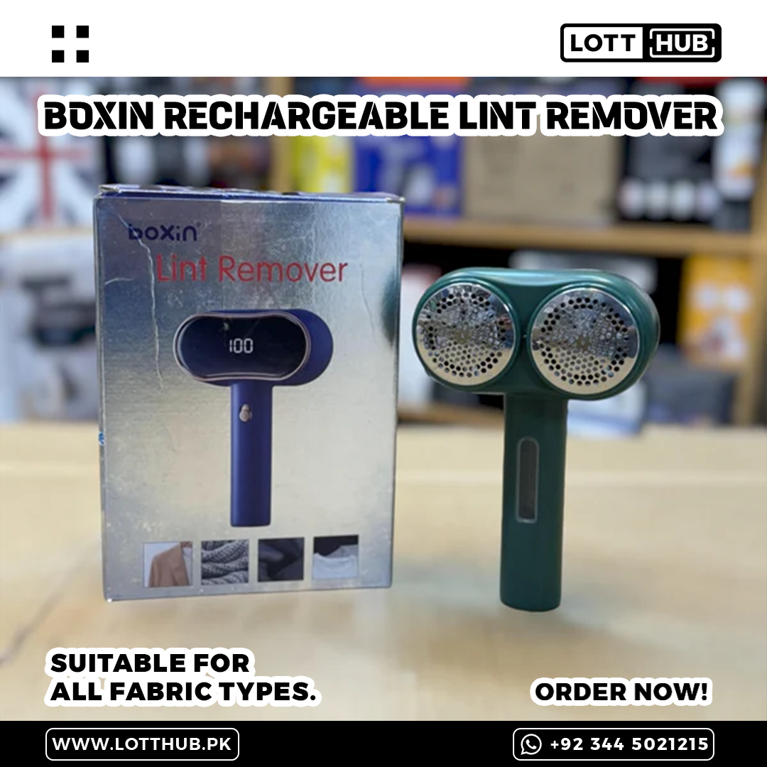 Boxin Rechargeable Lint Remover