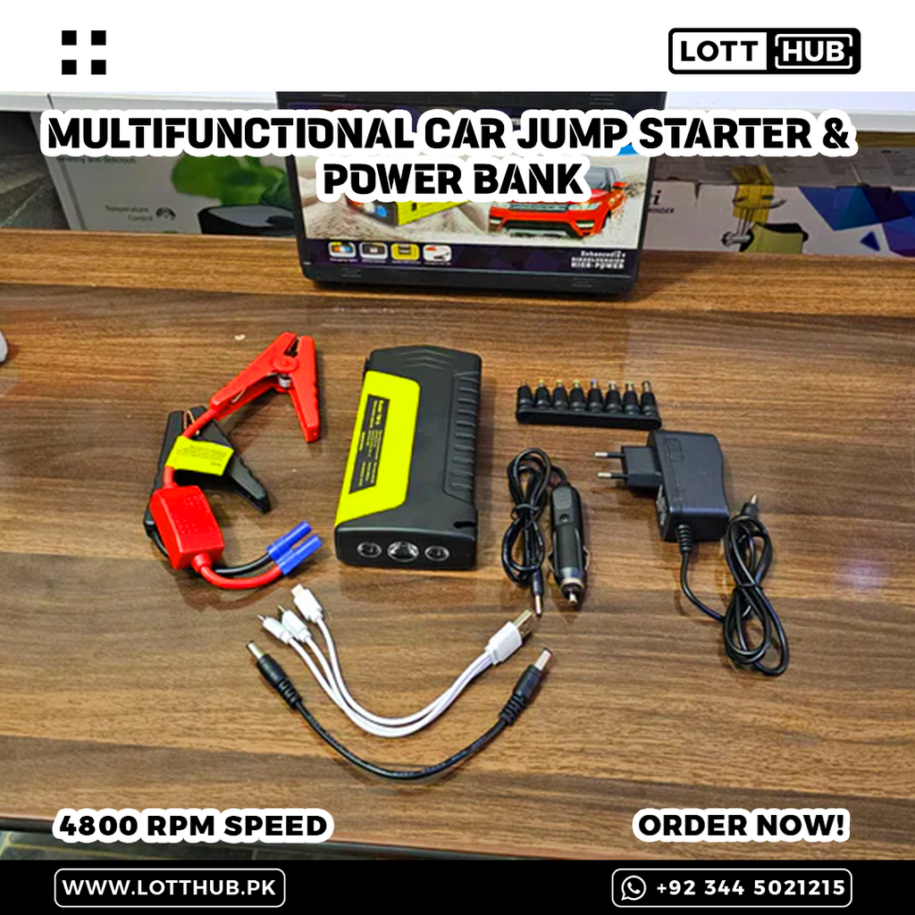 Multifunctional Car Jump Starter & Power Bank