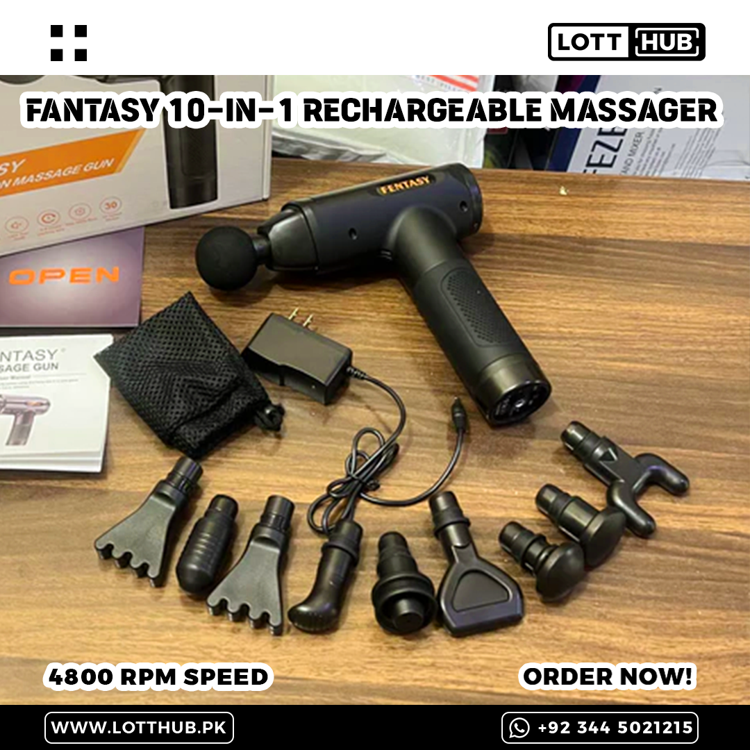 Fantasy 10-in-1 Rechargeable Massager