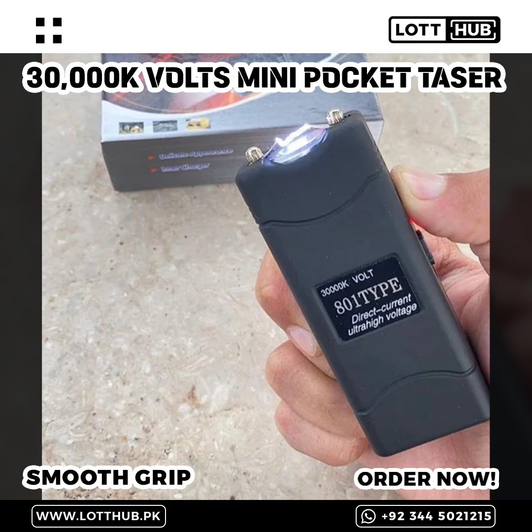 30,000k Volts Mini Pocket Taser