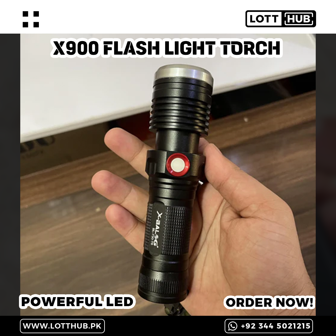 X900  Rechargeable Flash Light Torch