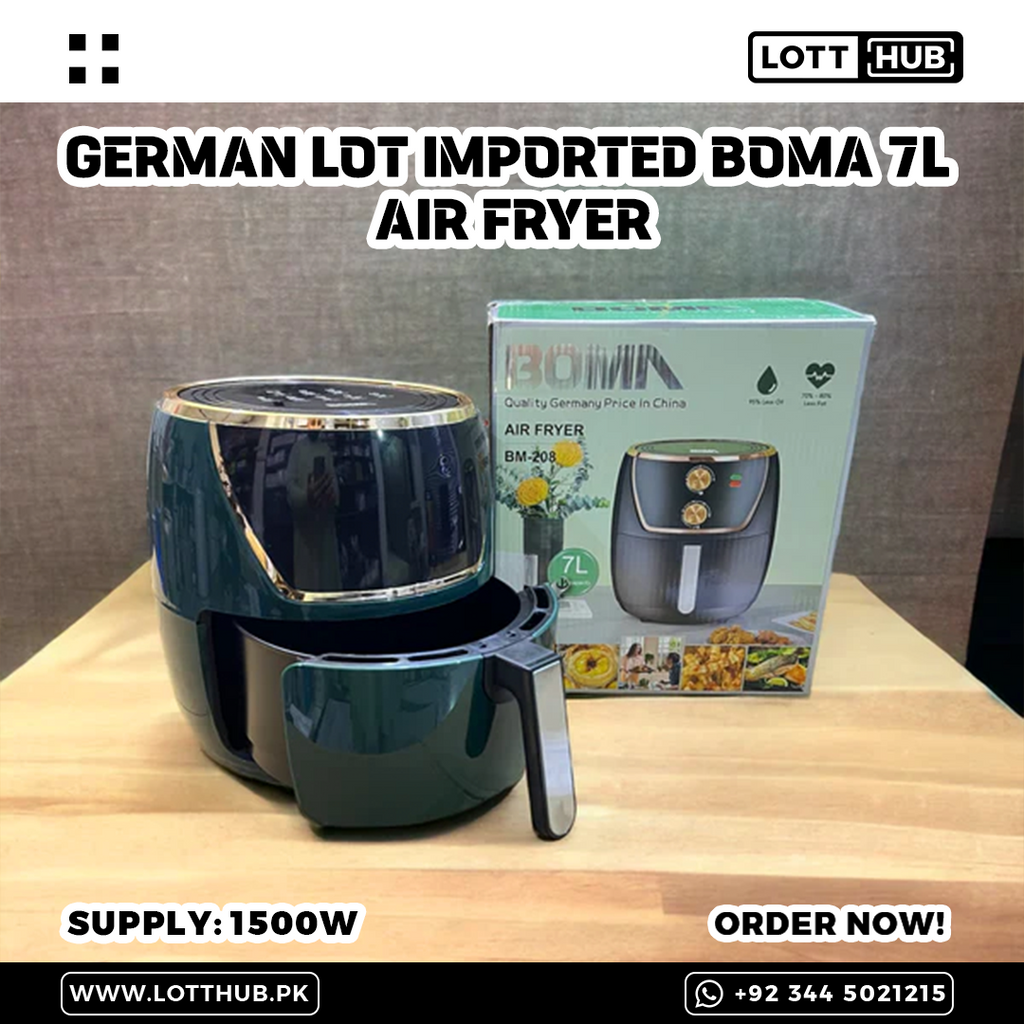 German Lot Imported BOMA 7L Air Fryer