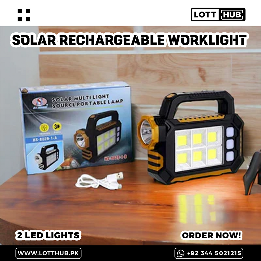 Solar Rechargeable Worklight