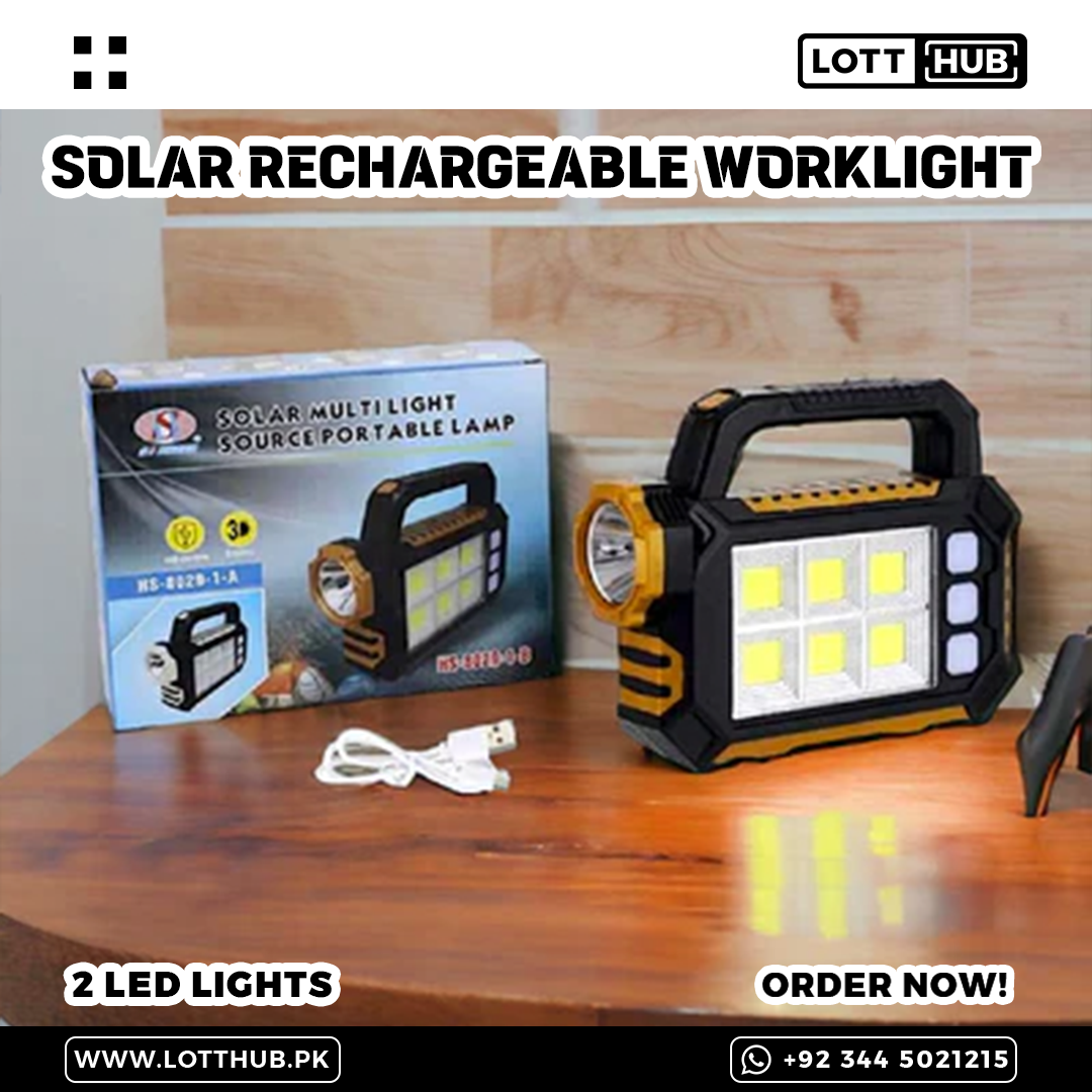 Solar Rechargeable Worklight