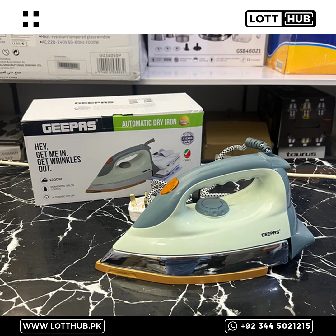 Geepas Original Automatic Dry Iron