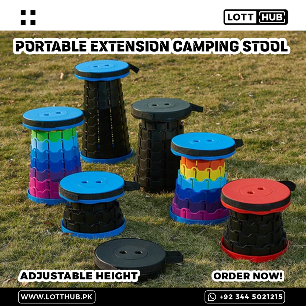 Portable Extension Camping Stool
