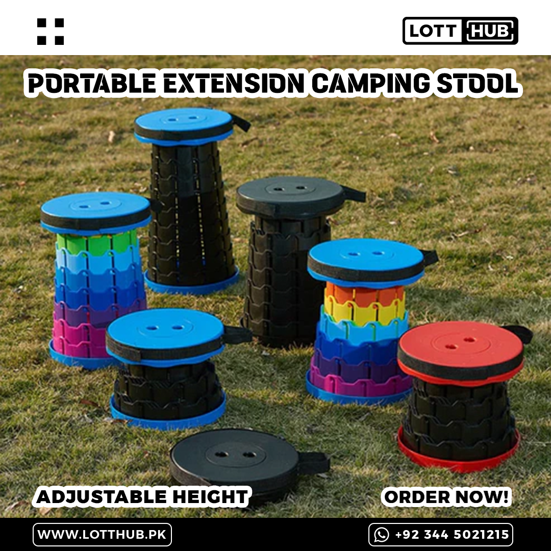 Portable Extension Camping Stool