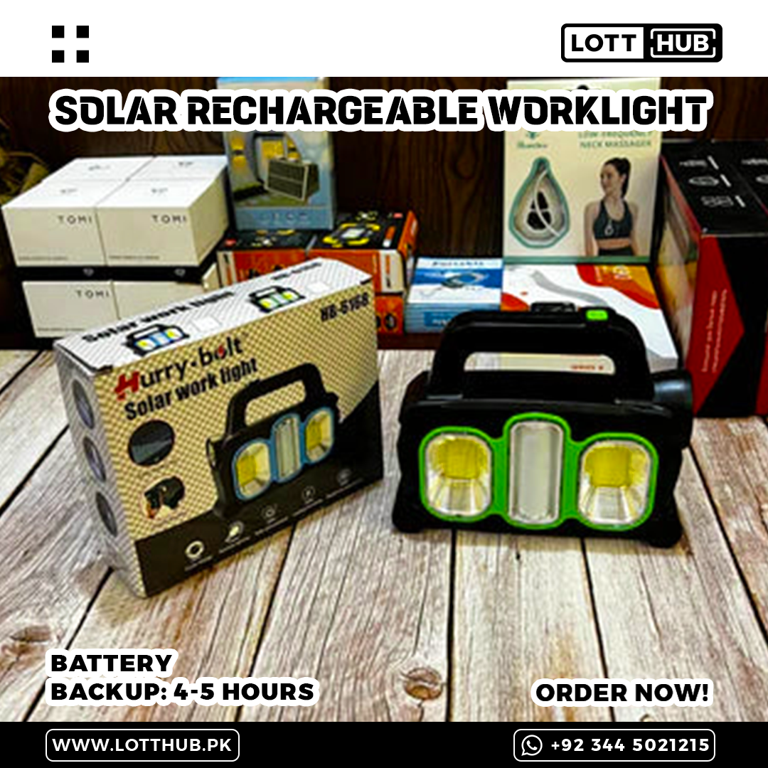 Solar Rechargeable Worklight