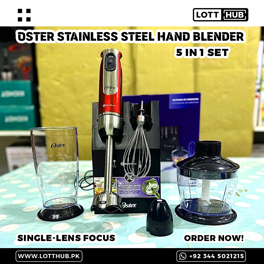 Oster Stainless Steel Hand Blender GHB5382