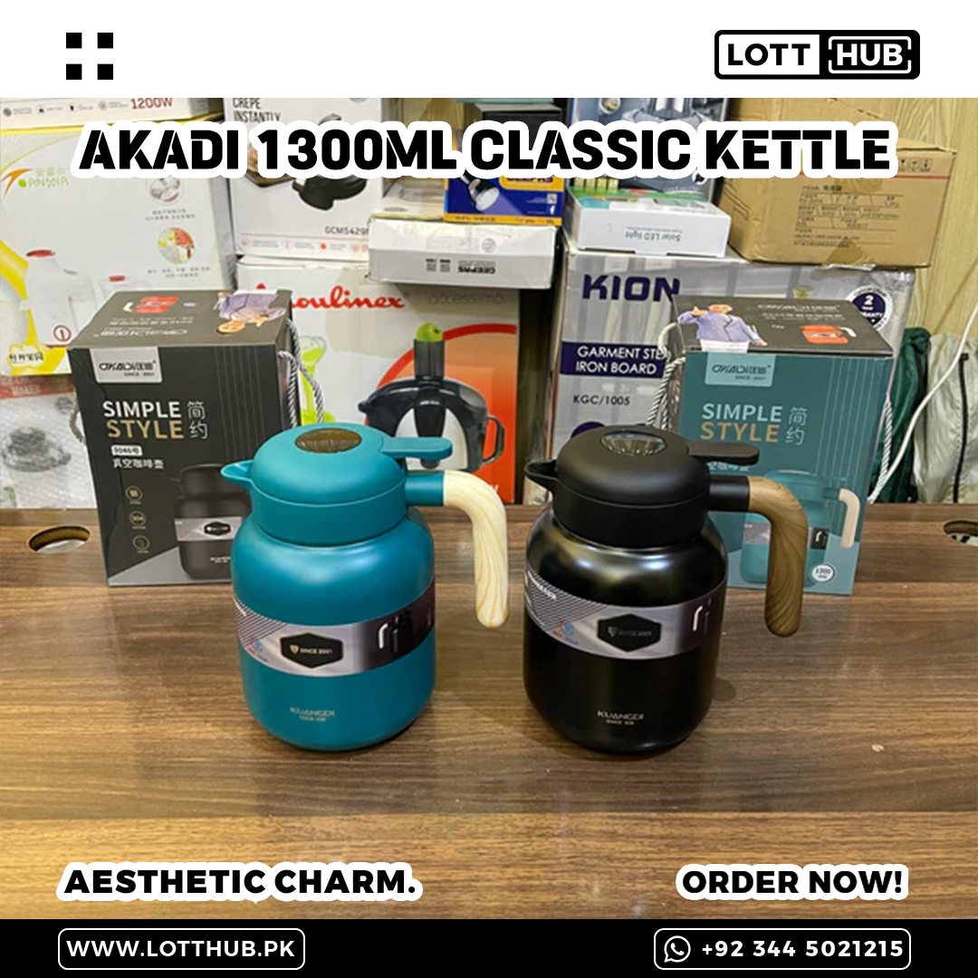Akadi 1300ml Classic Kettle