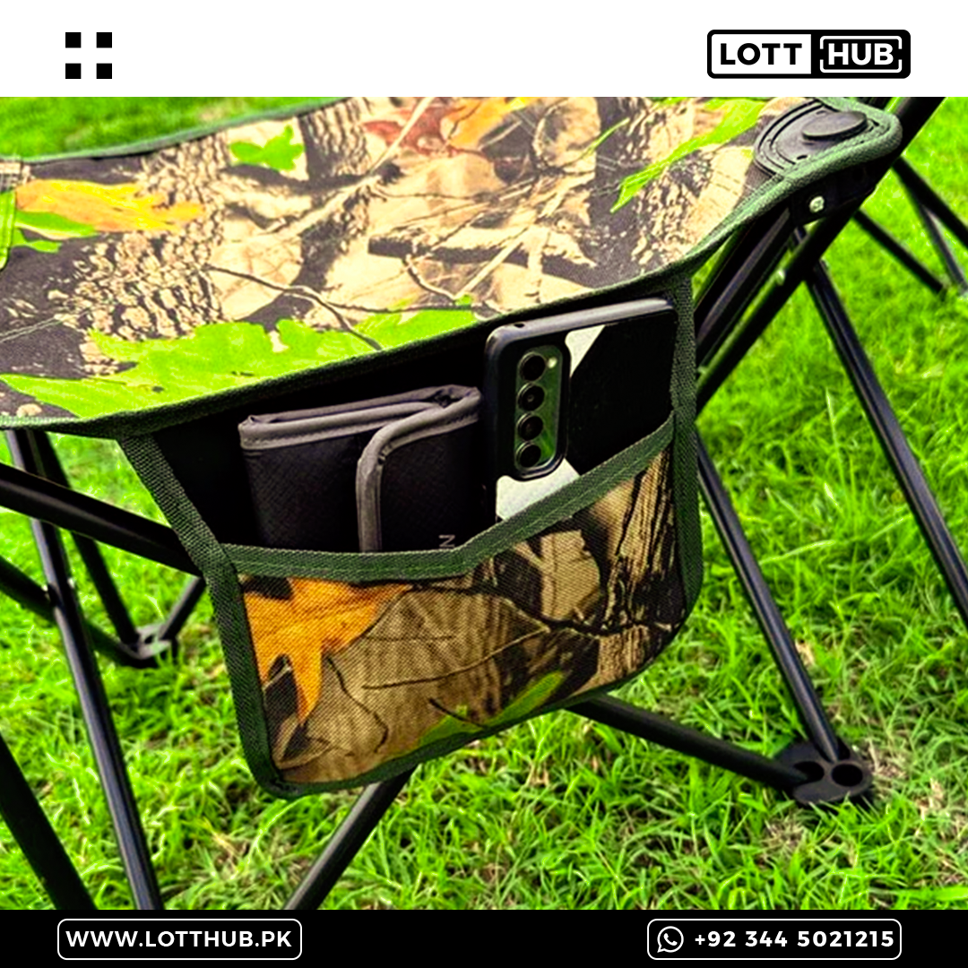Lot Imported Folding Chair Set with Table