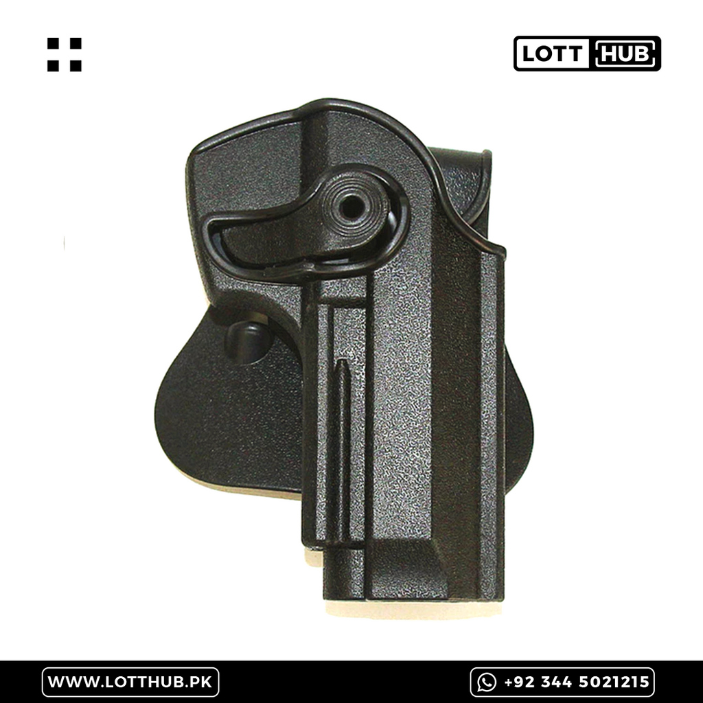 Polymer Holster with Magazine Pouch for Beretta Black
