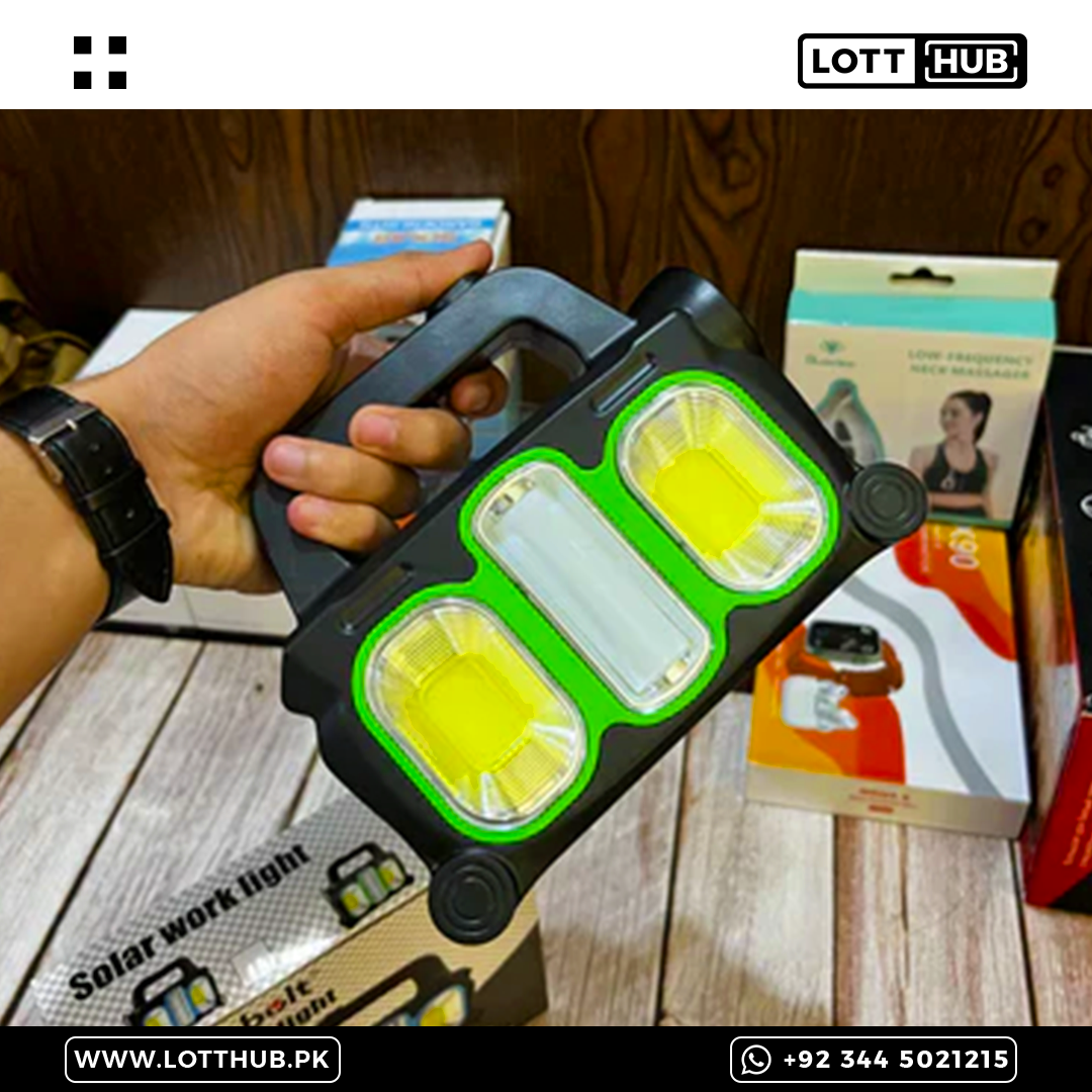 Solar Rechargeable Worklight