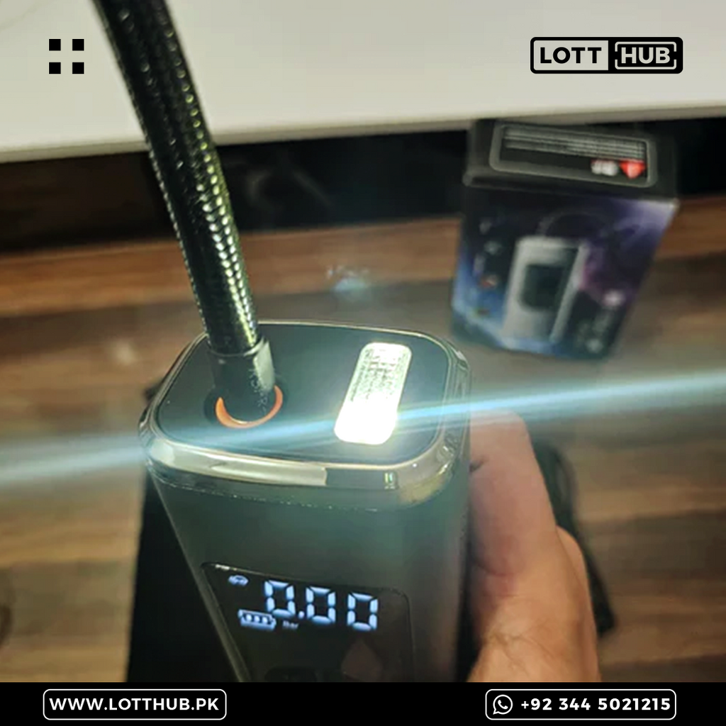 Lot Imported Rechargeable Wireless Air Pump and Powerbank