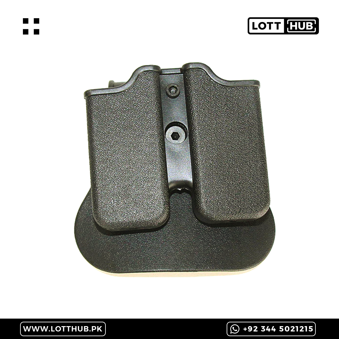 Polymer Holster with Magazine Pouch for Beretta Black