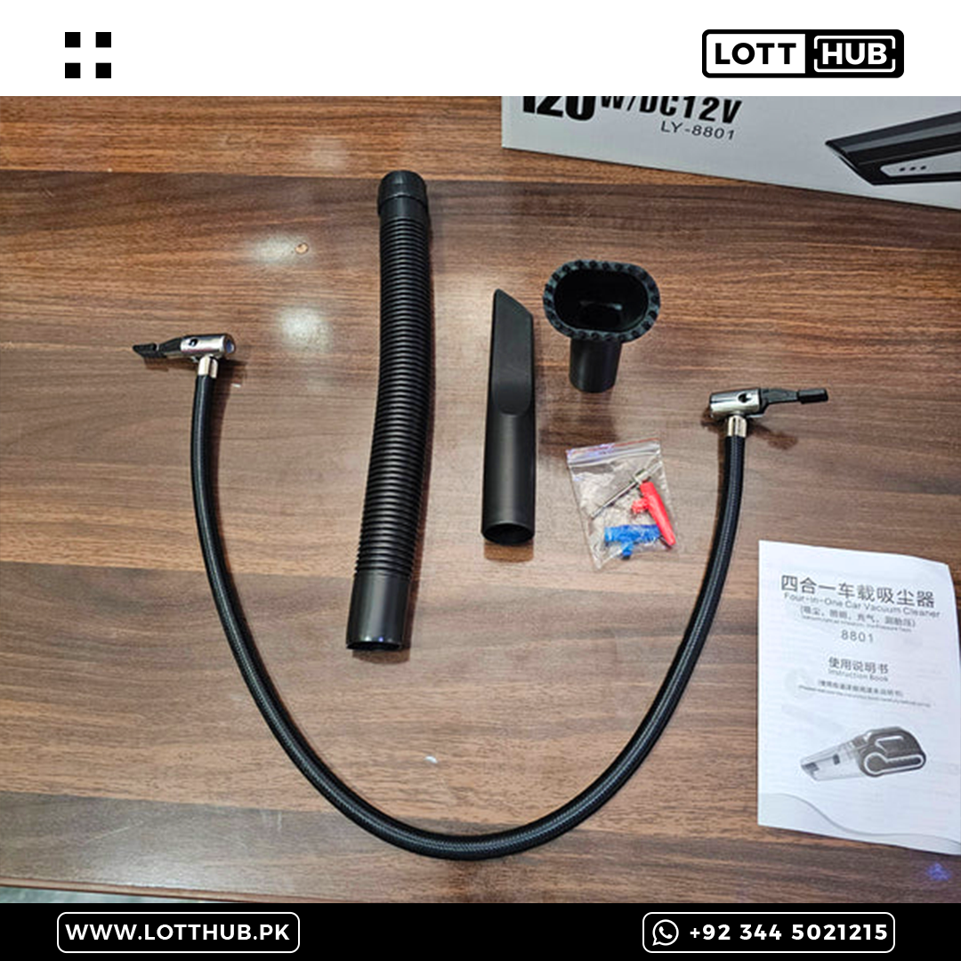 2-in-1 Vacuum Cleaner & Air Compressor