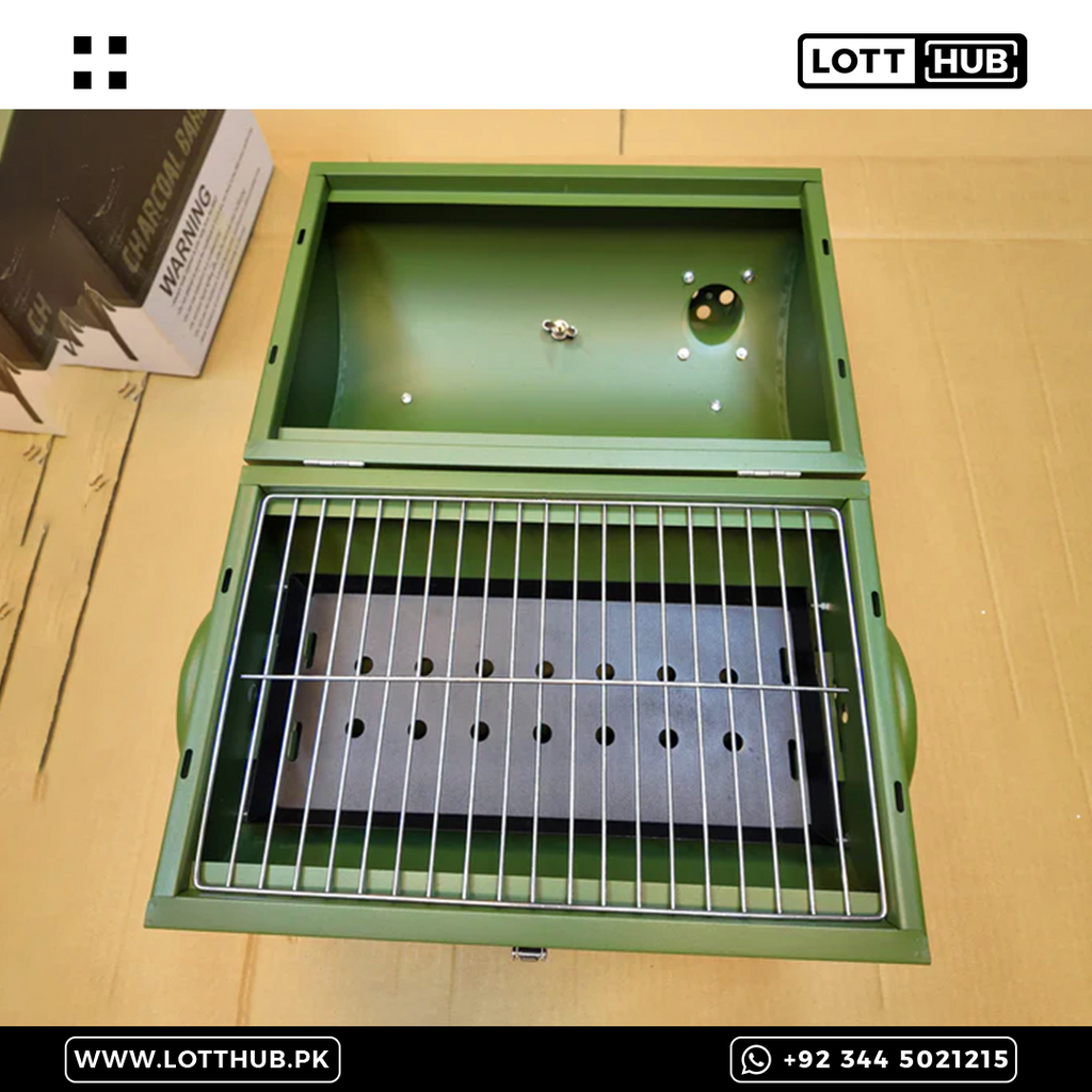 Lot Imported Charcoal BBQ Grill