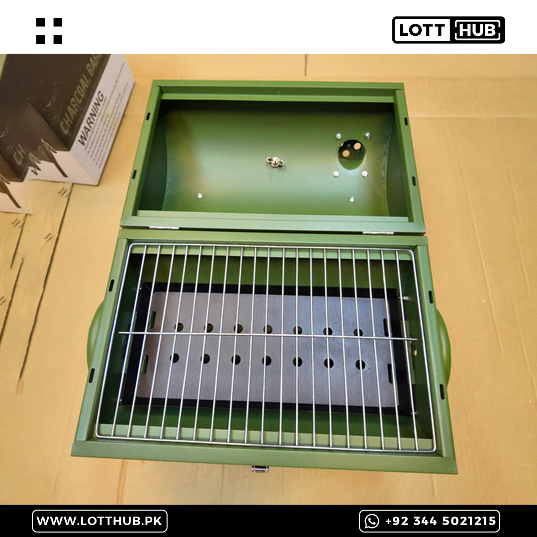 Lot Imported Charcoal BBQ Grill