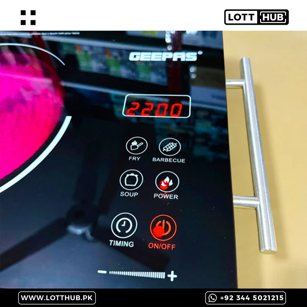 Geepas Digital Infrared Cooker GIC6920