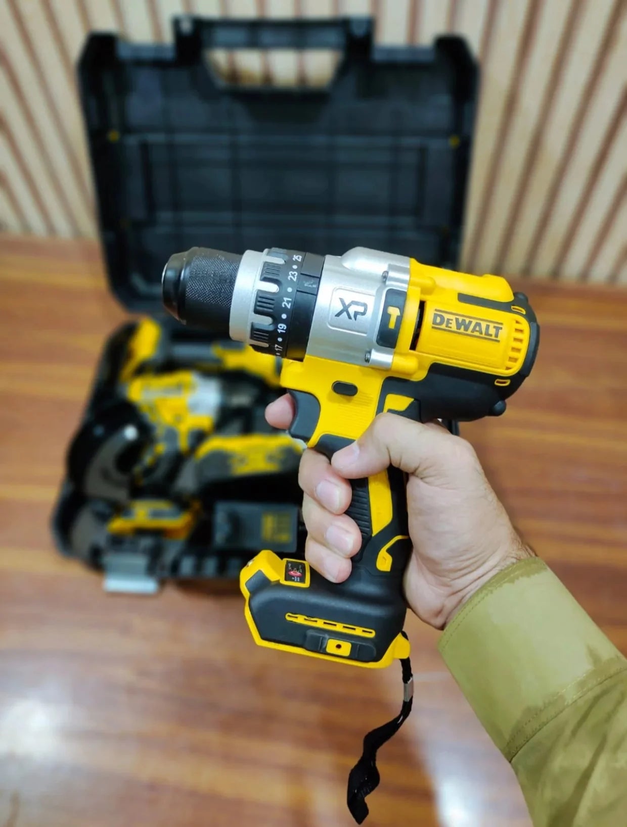 Original Dewalt 3 in 1 drill machine set