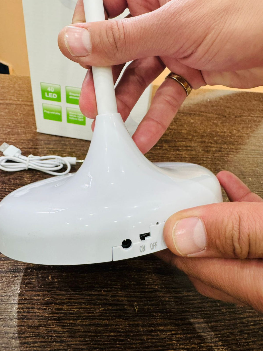 RECHARGABLE STUDY LAMP 1319