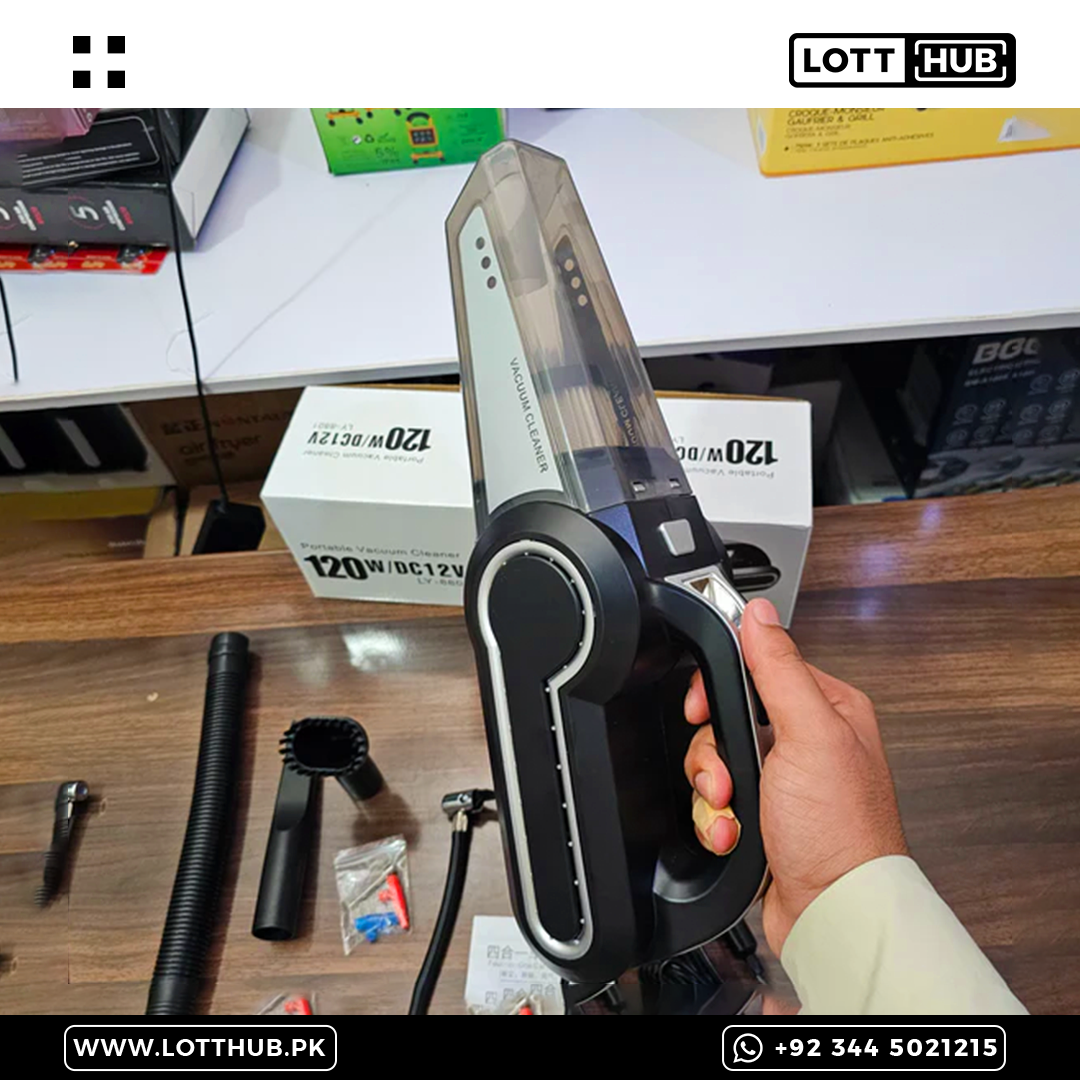 2-in-1 Vacuum Cleaner & Air Compressor