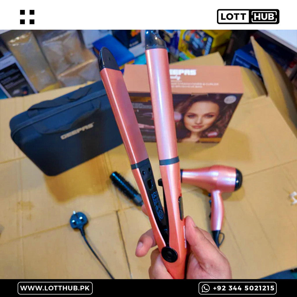 Geepas 4 in 1 Hair Styler Set GHF86054