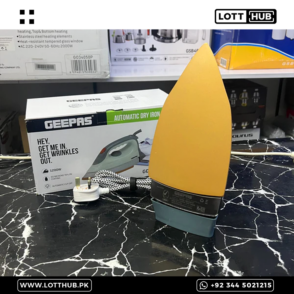 Geepas Original Automatic Dry Iron