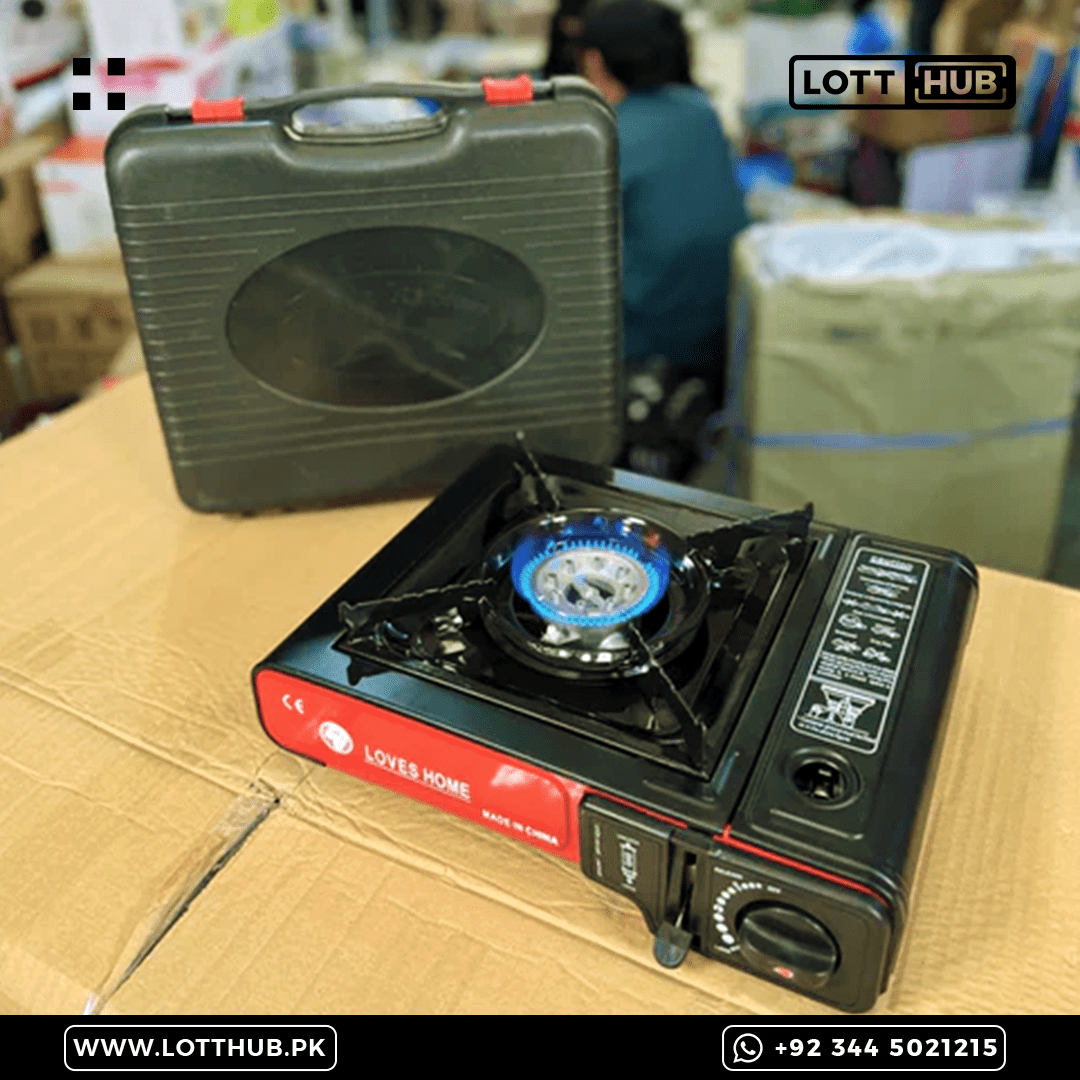 Portable Gas Burner Stove With 1 Gas Bottle