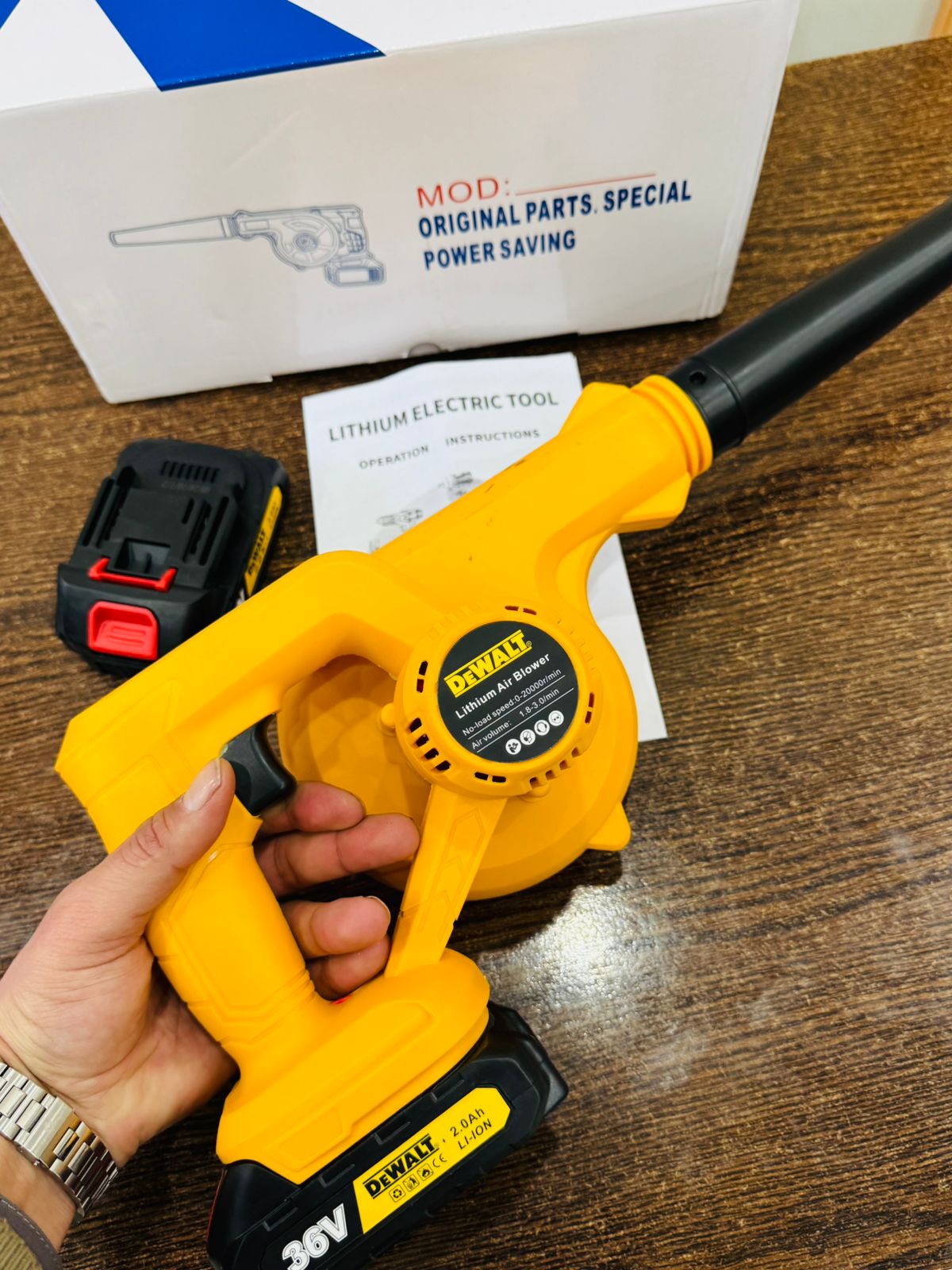 DEWALT AIR BLOWER 36V