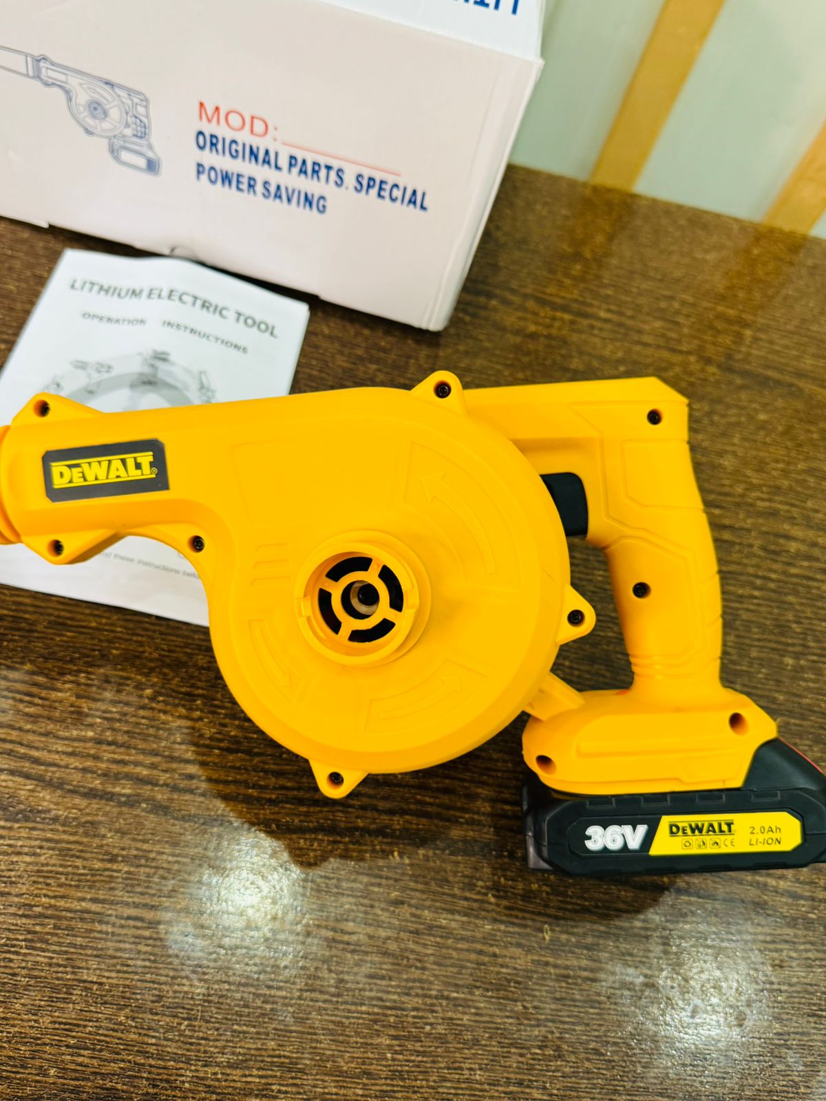 DEWALT AIR BLOWER 36V