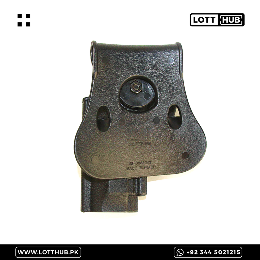Polymer Holster with Magazine Pouch for Beretta Black