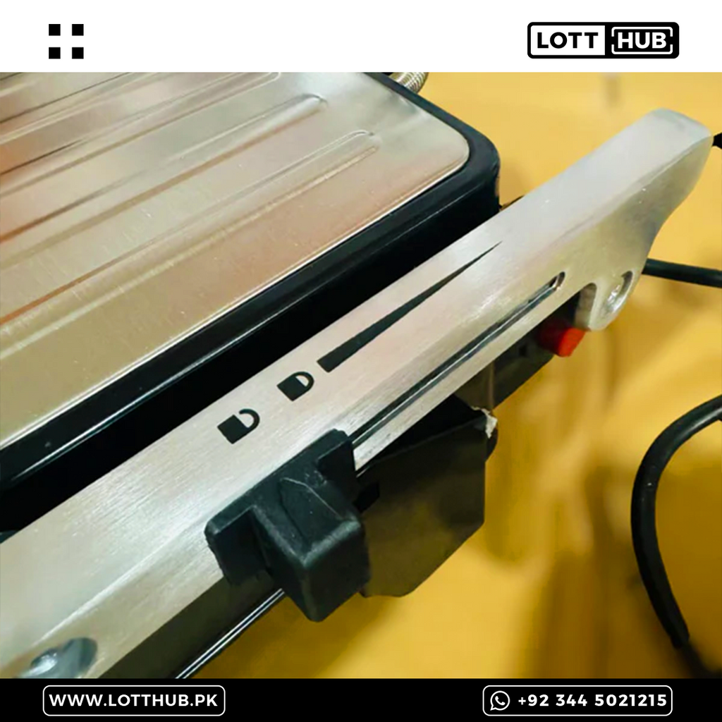 Geepas Digital Stainless Steel Grill Maker GGM36557