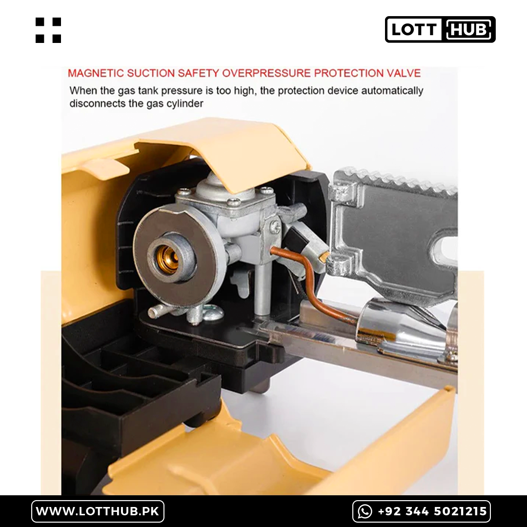Portable Folding Gas Stove With Butane Can