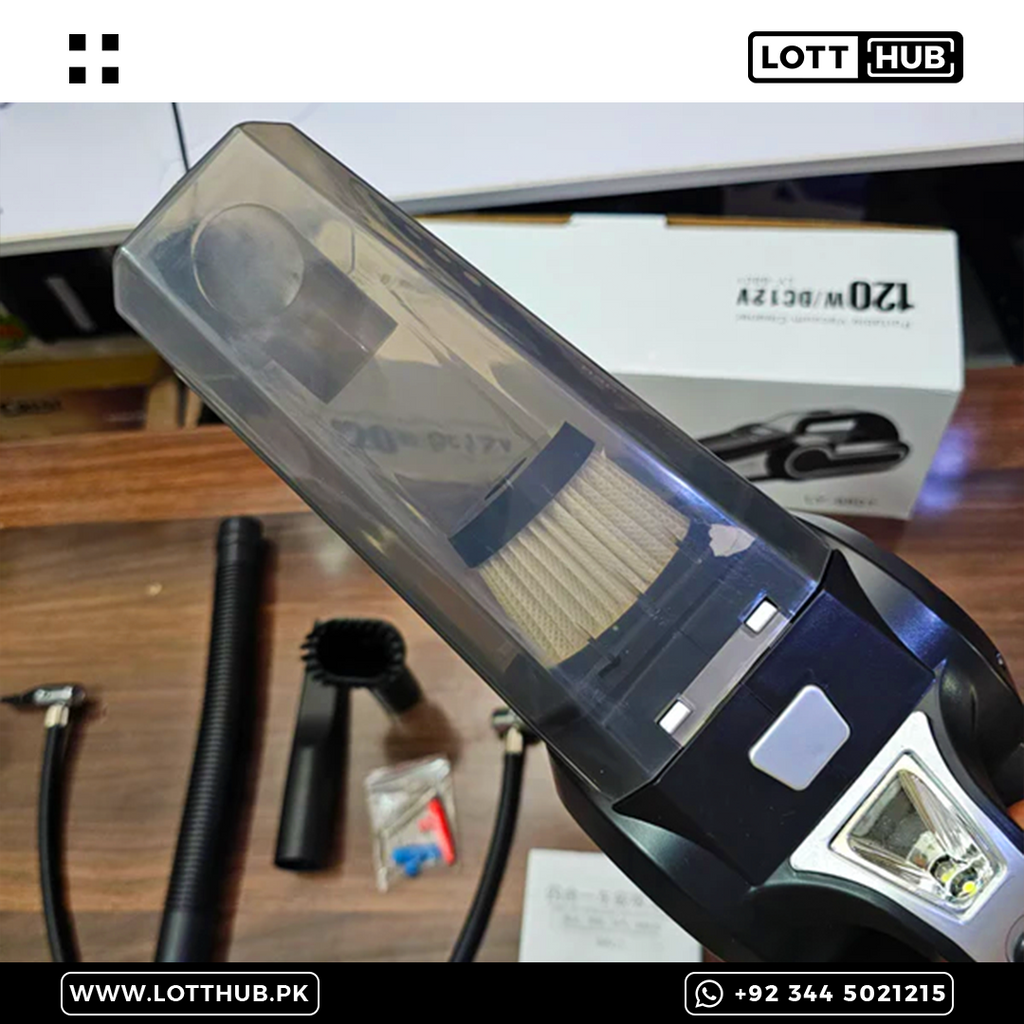 2-in-1 Vacuum Cleaner & Air Compressor