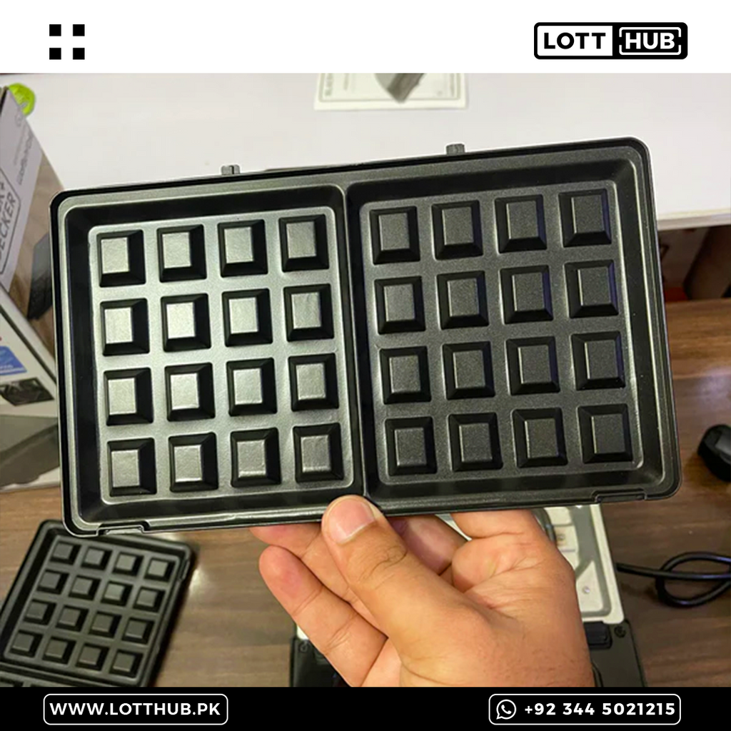Brasil Lot Imported Black Decker 3-in-1 Snack Maker