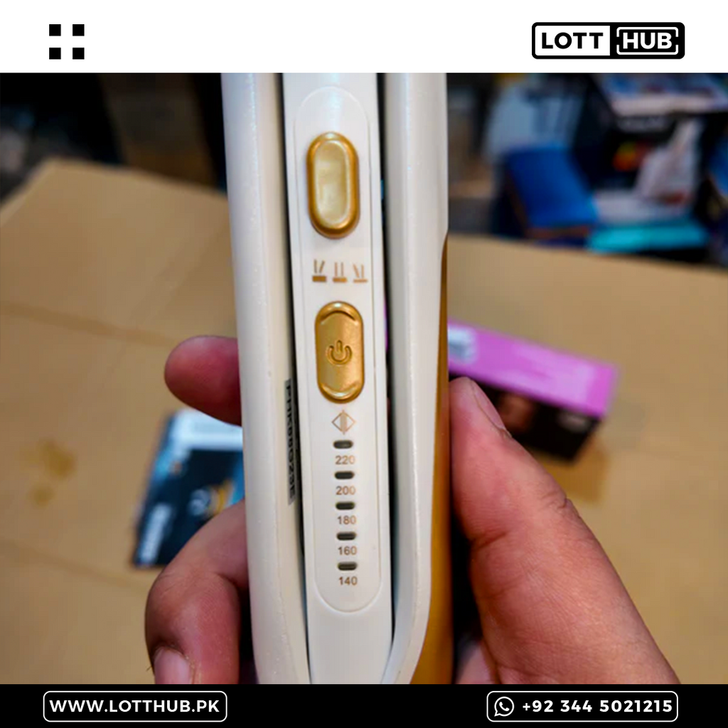 Geepas 2-in-1 Ceramic Hair Straightener