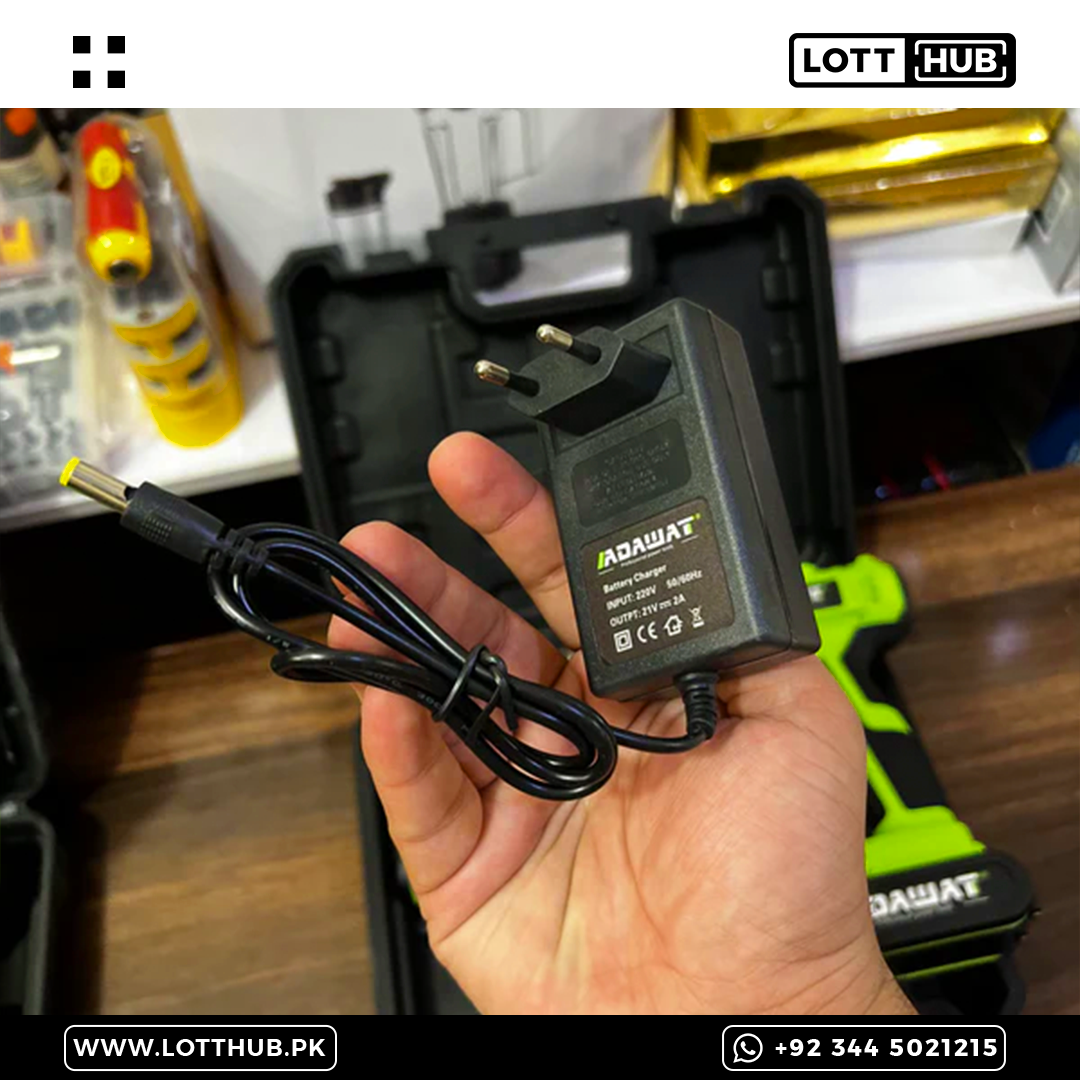 Adawat Portable Rechargeable Drill Set | 12 Volts