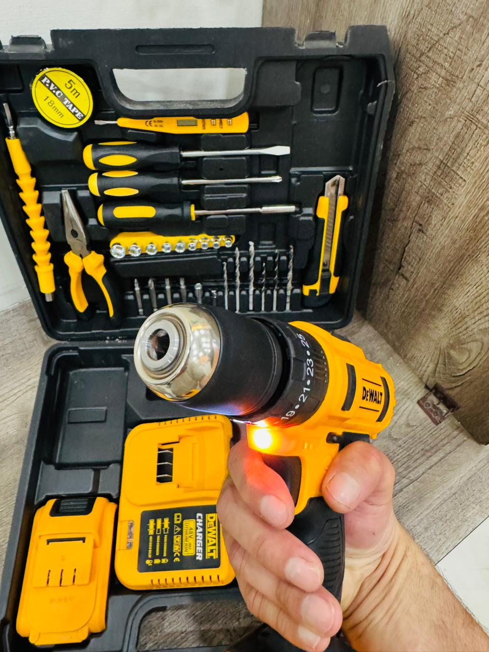 DEWALT 48V Cordless Drill Machine - Power and Precision for Every Task