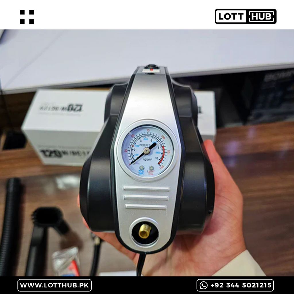 2-in-1 Vacuum Cleaner & Air Compressor