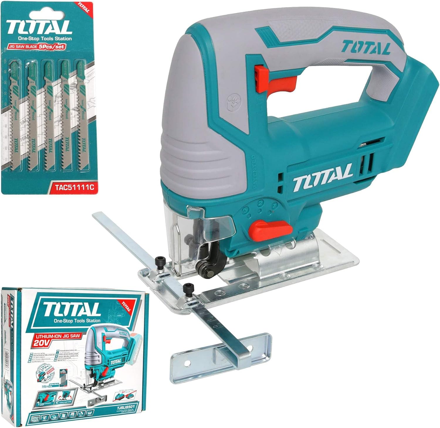 TOTAL JIG SAW Li - ion 20V