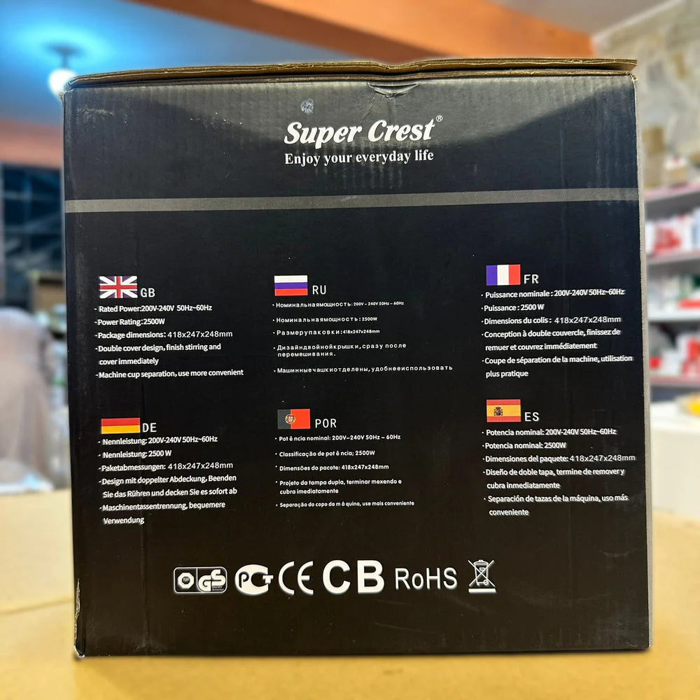 Super Crest 2in1 Chopper & Stand Mixer