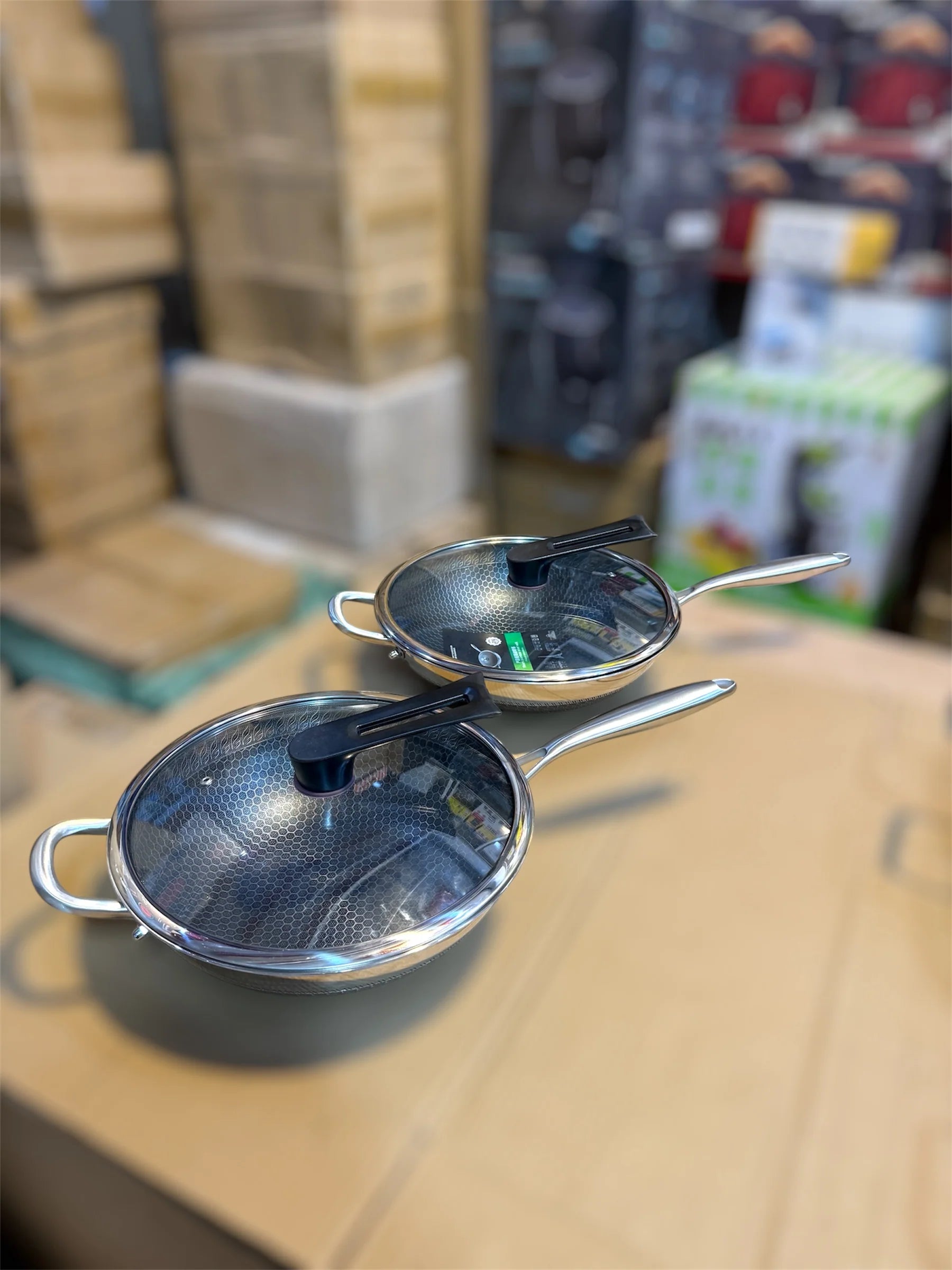 Germany Imported Laser Coated Deep Fry Pan