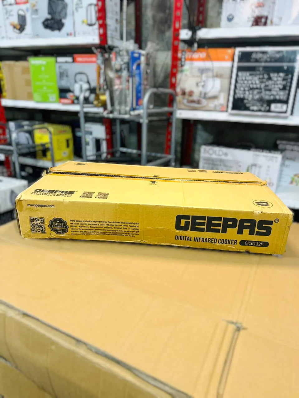 Geepas Double Burner Hot Plate-6132