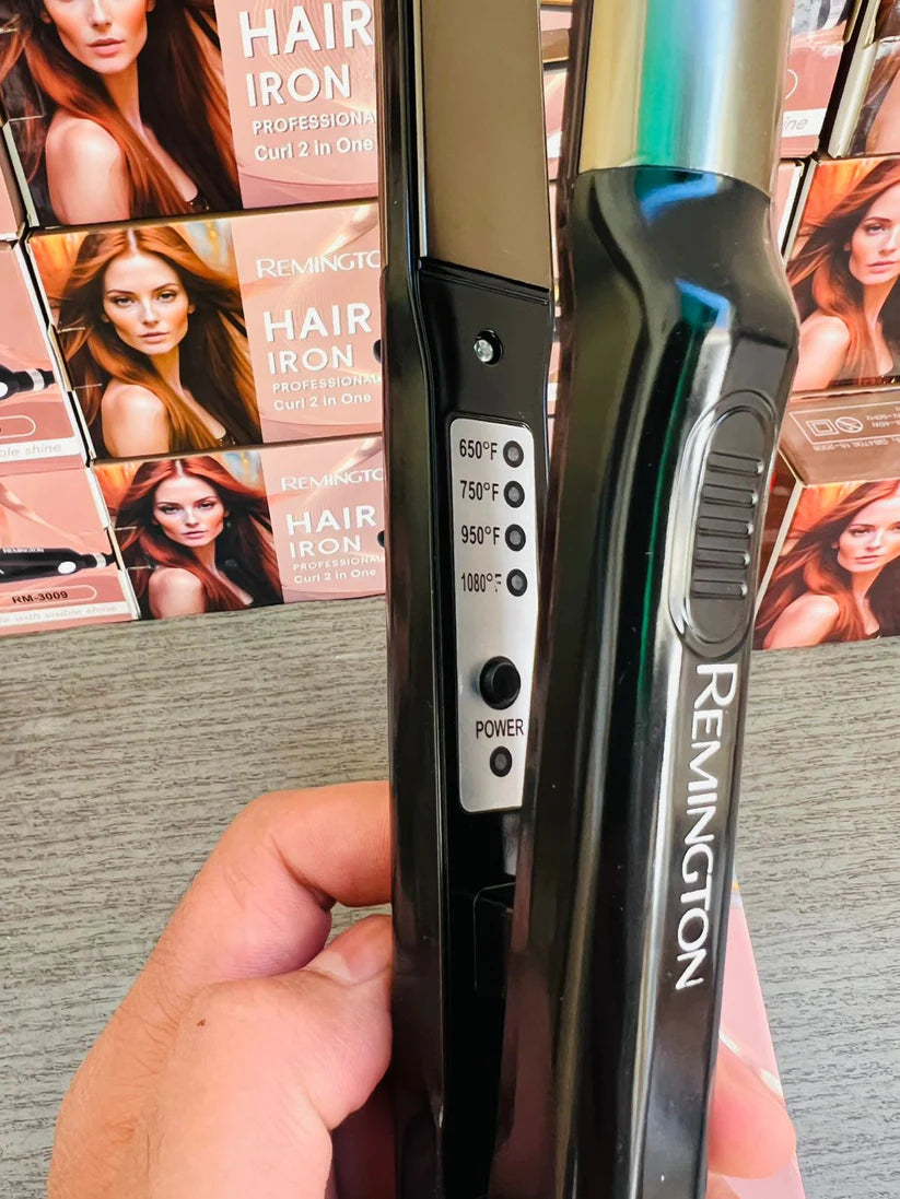 Remington Sleek & Curl 2-in-1 Hair Straightener and Curler